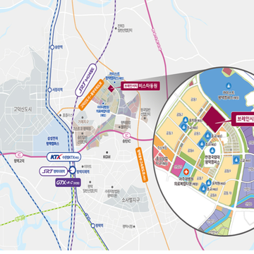 도보권 초중고 우수 교육환경
